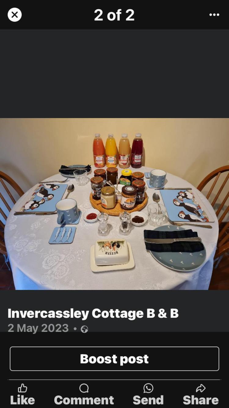 Invercassley Cottage Лейрг Екстериор снимка